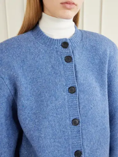 RÓHE Mélange Wool-blend Cardigan | Thumbnail 4 RÓHE Mélange Wool-blend Cardigan | Thumbnail 4