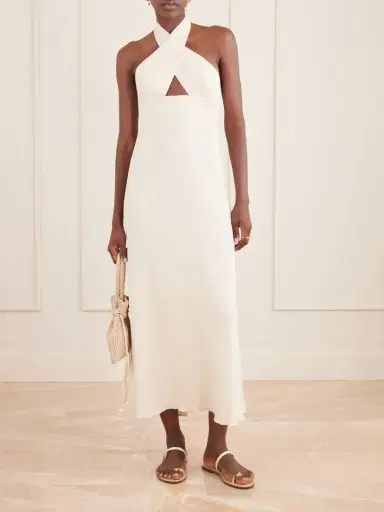 Johanna Ortiz Light Heart Gauze Halterneck Maxi Dress | Thumbnail 2 Johanna Ortiz Light Heart Gauze Halterneck Maxi Dress | Thumbnail 2