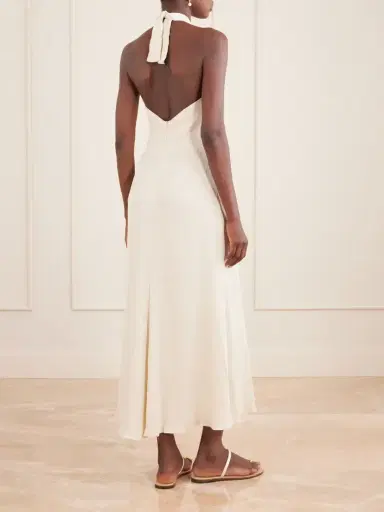 Johanna Ortiz Light Heart Gauze Halterneck Maxi Dress | Thumbnail 3 Johanna Ortiz Light Heart Gauze Halterneck Maxi Dress | Thumbnail 3