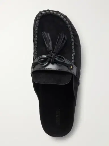 Isabel Marant Malvin Tasseled Leather-trimmed Suede Mules | Thumbnail 6 Isabel Marant Malvin Tasseled Leather-trimmed Suede Mules | Thumbnail 6