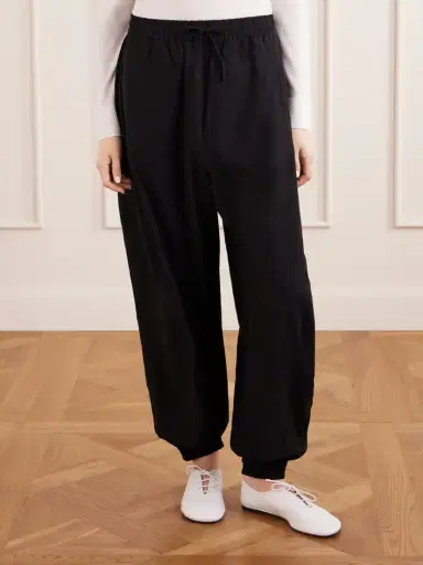 RÓHE Cotton-blend Seersucker Balloon Pants | Thumbnail 3 RÓHE Cotton-blend Seersucker Balloon Pants | Thumbnail 3