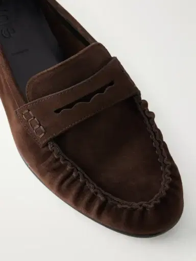 aeyde Aldous Suede Penny Loafers | Thumbnail 5 aeyde Aldous Suede Penny Loafers | Thumbnail 5