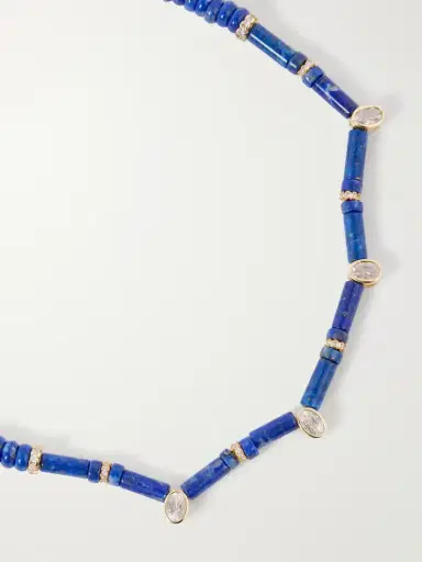 Martha Calvo Lapis Lazuli And Crystals Beaded Necklace | Thumbnail 4 Martha Calvo Lapis Lazuli And Crystals Beaded Necklace | Thumbnail 4