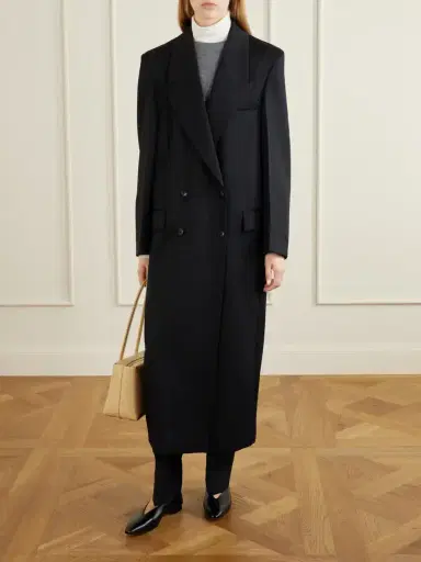 RÓHE Double-breasted Wool Coat | Thumbnail 2 RÓHE Double-breasted Wool Coat | Thumbnail 2