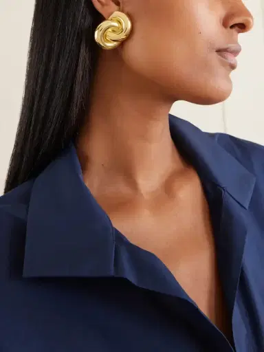 Martha Calvo Amina 14-karat Gold-plated Earrings | Thumbnail 2 Martha Calvo Amina 14-karat Gold-plated Earrings | Thumbnail 2