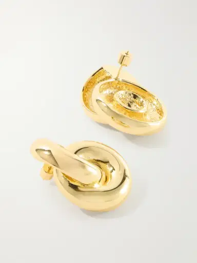Martha Calvo Amina 14-karat Gold-plated Earrings | Thumbnail 3 Martha Calvo Amina 14-karat Gold-plated Earrings | Thumbnail 3