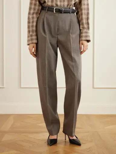 RÓHE Daria Wool-blend Tapered Pants | Thumbnail 3 RÓHE Daria Wool-blend Tapered Pants | Thumbnail 3