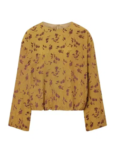 Dries Van Noten Floral-jacquard Cloqué Blouse | Thumbnail 1 Dries Van Noten Floral-jacquard Cloqué Blouse | Thumbnail 1