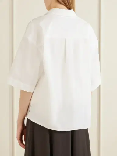 Studio Nicholson Toco Cotton-poplin Shirt | Thumbnail 4 Studio Nicholson Toco Cotton-poplin Shirt | Thumbnail 4