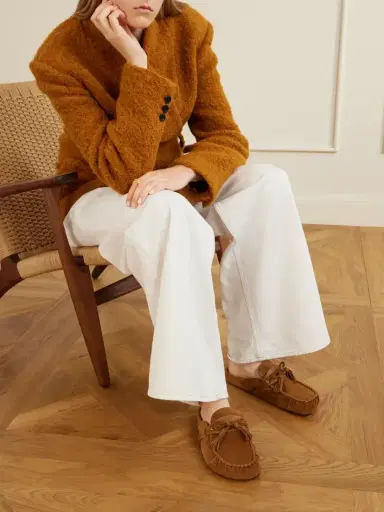 Isabel Marant Malvin Tasseled Leather-trimmed Suede Mules | Thumbnail 2 Isabel Marant Malvin Tasseled Leather-trimmed Suede Mules | Thumbnail 2