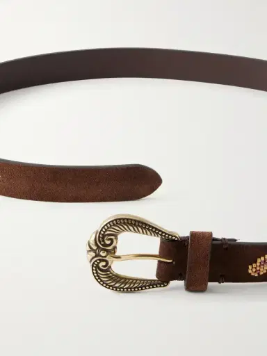 Etro Beaded Suede Belt | Thumbnail 3 Etro Beaded Suede Belt | Thumbnail 3