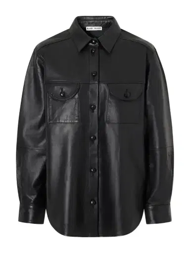 Blazé Milano Berber Leather Shirt | Thumbnail 1 Blazé Milano Berber Leather Shirt | Thumbnail 1