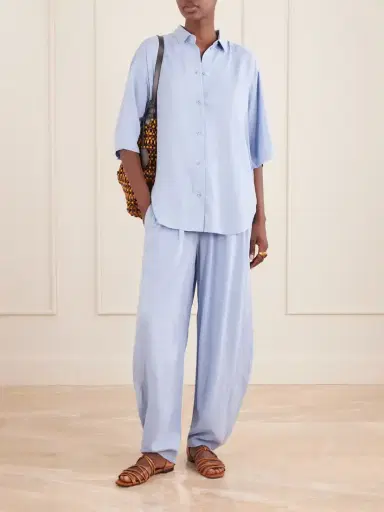 Jamie Haller Elbow Silk Shirt | Thumbnail 2 Jamie Haller Elbow Silk Shirt | Thumbnail 2
