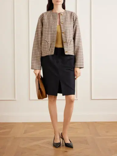 Blazé Milano Altai Checked Wool And Cashmere-blend Jacket | Thumbnail 2 Blazé Milano Altai Checked Wool And Cashmere-blend Jacket | Thumbnail 2