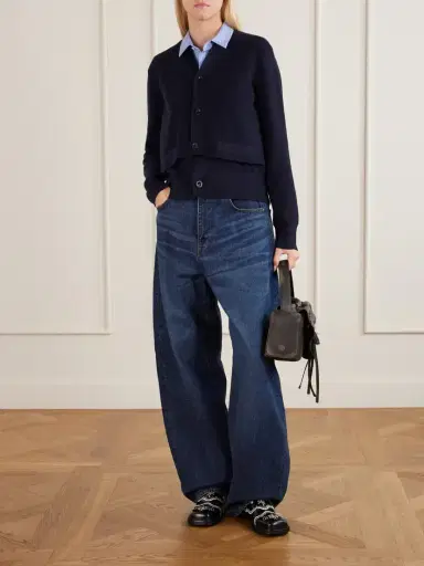 Sacai Cotton-poplin Cardigan | Thumbnail 2 Sacai Cotton-poplin Cardigan | Thumbnail 2