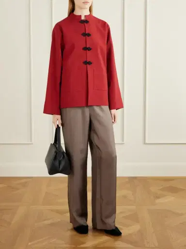 RÓHE Silk-satin Wide-leg Pants | Thumbnail 2 RÓHE Silk-satin Wide-leg Pants | Thumbnail 2