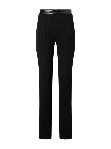 Courrèges Ribbed Flared Vinyl Pants | Thumbnail 1 Courrèges Ribbed Flared Vinyl Pants | Thumbnail 1