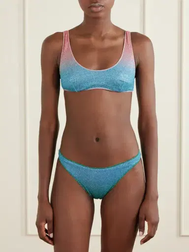 Oséree Lumière Metallic Lurex Bikini | Thumbnail 2 Oséree Lumière Metallic Lurex Bikini | Thumbnail 2