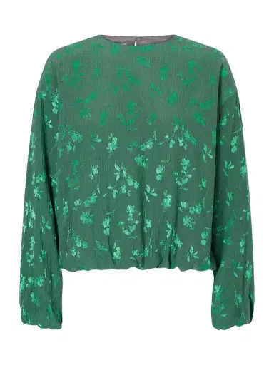 Dries Van Noten Floral-jacquard Cloqué Blouse | Thumbnail 1 Dries Van Noten Floral-jacquard Cloqué Blouse | Thumbnail 1