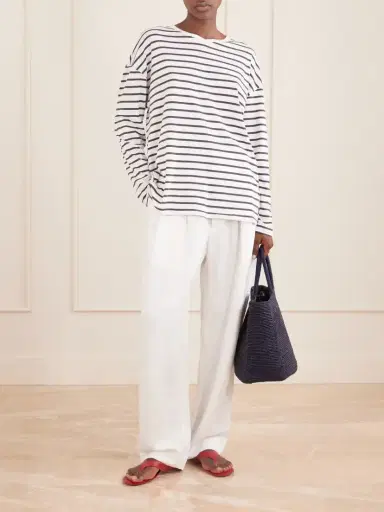 Jamie Haller Tapered Linen-blend Pants | Thumbnail 2 Jamie Haller Tapered Linen-blend Pants | Thumbnail 2