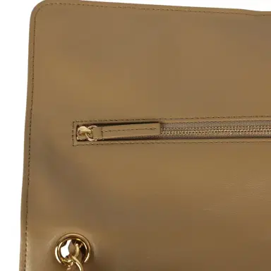 Chanel Chanel Maxi "Souplissimo" Large Flap Bag Dark Beige Suede Gold Hardware | Thumbnail 8 Chanel Chanel Maxi "Souplissimo" Large Flap Bag Dark Beige Suede Gold Hardware | Thumbnail 8
