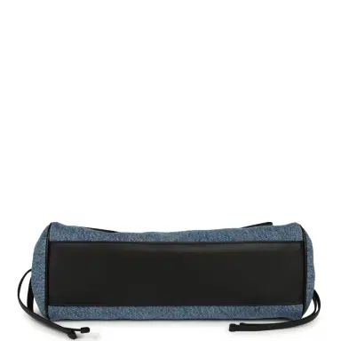Chanel Chanel Small "Urban Essential" East West Shopping Tote Black Calfskin and Blue Denim Gold Hardware | Thumbnail 6 Chanel Chanel Small "Urban Essential" East West Shopping Tote Black Calfskin and Blue Denim Gold Hardware | Thumbnail 6