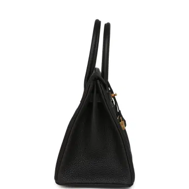 HERMÈS Hermes Birkin 30 Black Togo Gold Hardware | Thumbnail 3 HERMÈS Hermes Birkin 30 Black Togo Gold Hardware | Thumbnail 3