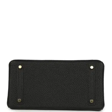 HERMÈS Hermes Birkin 30 Black Togo Gold Hardware | Thumbnail 6 HERMÈS Hermes Birkin 30 Black Togo Gold Hardware | Thumbnail 6