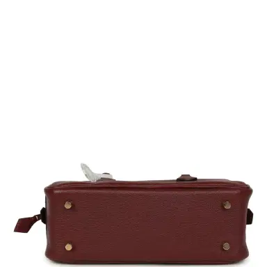 HERMÈS Hermes Mini Plume 21 Bag Rouge H Chèvre Gold Hardware | Thumbnail 7 HERMÈS Hermes Mini Plume 21 Bag Rouge H Chèvre Gold Hardware | Thumbnail 7