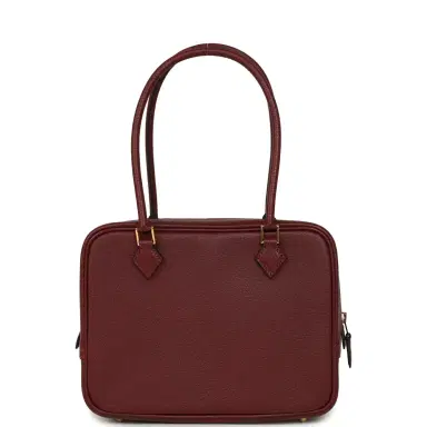 HERMÈS Hermes Mini Plume 21 Bag Rouge H Chèvre Gold Hardware | Thumbnail 1 HERMÈS Hermes Mini Plume 21 Bag Rouge H Chèvre Gold Hardware | Thumbnail 1
