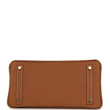 HERMÈS Pre-owned Hermes Birkin 30 Gold Togo Gold Hardware | Thumbnail 6 HERMÈS Pre-owned Hermes Birkin 30 Gold Togo Gold Hardware | Thumbnail 6