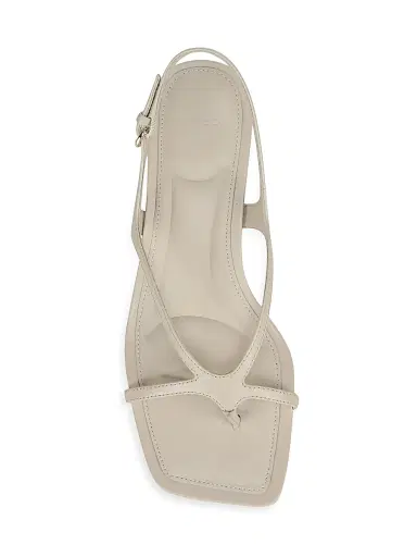 Vince Women's 40MM Posie Leather Slingback Sandals | Thumbnail 4 Vince Women's 40MM Posie Leather Slingback Sandals | Thumbnail 4