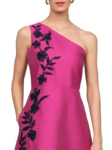 Kay Unger Women's Madelyn Embroidered A-Line Gown - Aster | Thumbnail 6 Kay Unger Women's Madelyn Embroidered A-Line Gown - Aster | Thumbnail 6