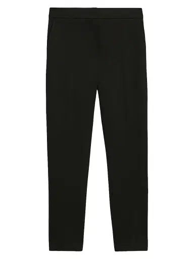 Max Mara Women's Viscose Jersey Trousers - Black | Thumbnail 1 Max Mara Women's Viscose Jersey Trousers - Black | Thumbnail 1