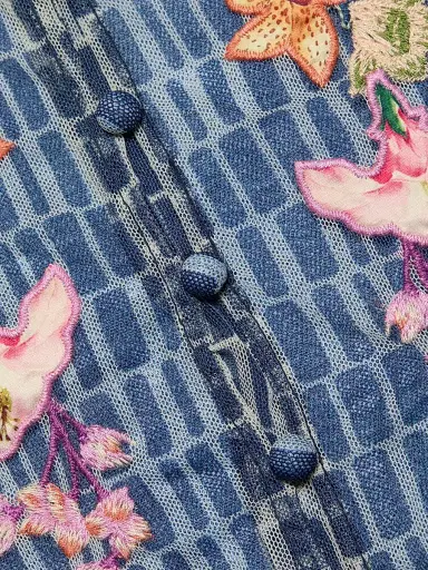 Johnny Was Women's Leandra Izumi-Print Blouse - Izumi - Size XL | Thumbnail 7 Johnny Was Women's Leandra Izumi-Print Blouse - Izumi - Size XL | Thumbnail 7