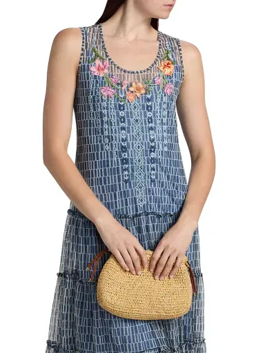 Johnny Was Women's Dorotea Izumi Print Midi Dress - Izumi - Size XL | Thumbnail 6 Johnny Was Women's Dorotea Izumi Print Midi Dress - Izumi - Size XL | Thumbnail 6