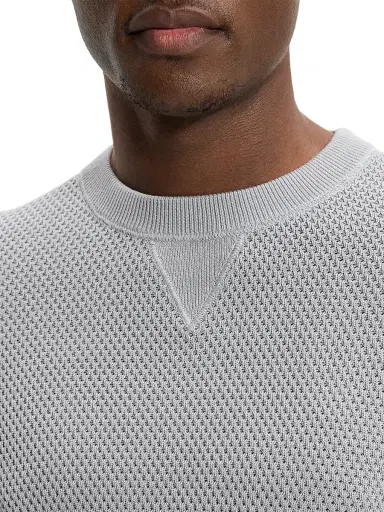 Theory Men's Myhlo Cotton Crewneck Sweater | Thumbnail 5 Theory Men's Myhlo Cotton Crewneck Sweater | Thumbnail 5
