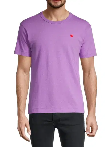 Comme des Garçons PLAY Men Small Heart Crewneck T-Shirt | Thumbnail 3 Comme des Garçons PLAY Men Small Heart Crewneck T-Shirt | Thumbnail 3