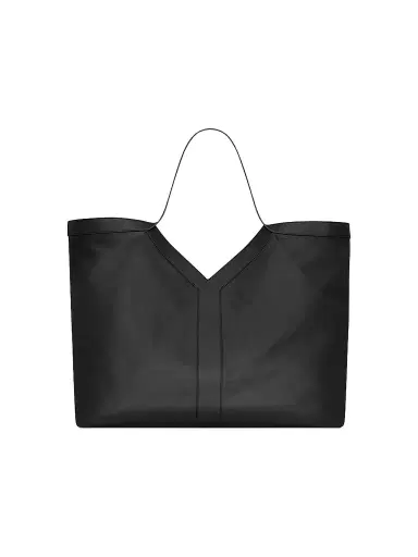 Saint Laurent Men's Y Maxi Tote Bag in Grained Leather | Thumbnail 1 Saint Laurent Men's Y Maxi Tote Bag in Grained Leather | Thumbnail 1