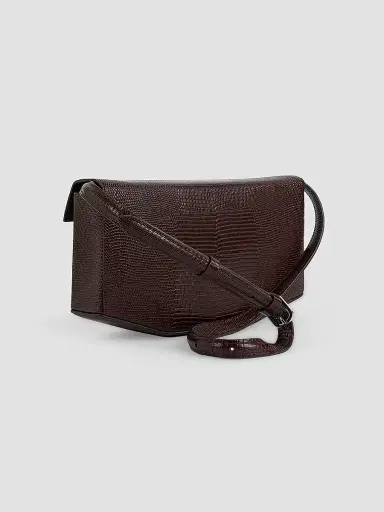 TOTEME Women's Clip Lizard-Embossed Leather Shoulder Bag | Thumbnail 2 TOTEME Women's Clip Lizard-Embossed Leather Shoulder Bag | Thumbnail 2