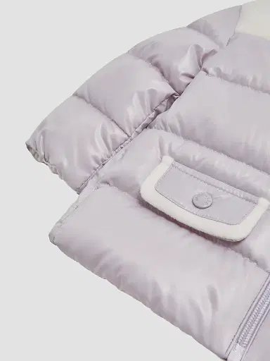 Moncler Baby Girl's & Little Girl's Kora Puffer Jacket - Lilac | Thumbnail 3 Moncler Baby Girl's & Little Girl's Kora Puffer Jacket - Lilac | Thumbnail 3