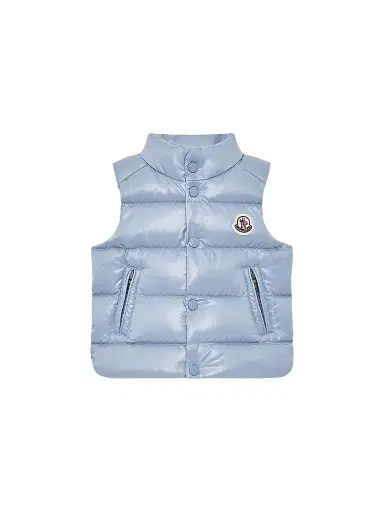 Moncler Baby Boy's & Little Boy's Bernard Puffer Vest - Light Blue - Size 2 | Thumbnail 1 Moncler Baby Boy's & Little Boy's Bernard Puffer Vest - Light Blue - Size 2 | Thumbnail 1