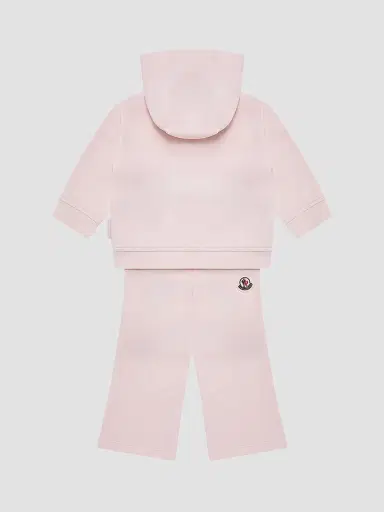 Moncler Baby Girl's and Little Girl's Set in Cotton Blend - Light Pink | Thumbnail 2 Moncler Baby Girl's and Little Girl's Set in Cotton Blend - Light Pink | Thumbnail 2