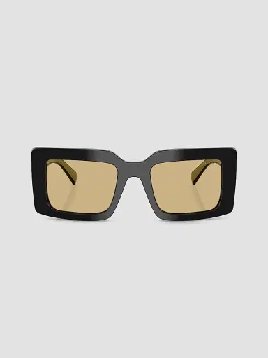 Prada Women's 52MM Rectangular Sunglasses - Black | Thumbnail 2 Prada Women's 52MM Rectangular Sunglasses - Black | Thumbnail 2