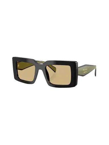 Prada Women's 52MM Rectangular Sunglasses - Black | Thumbnail 1 Prada Women's 52MM Rectangular Sunglasses - Black | Thumbnail 1