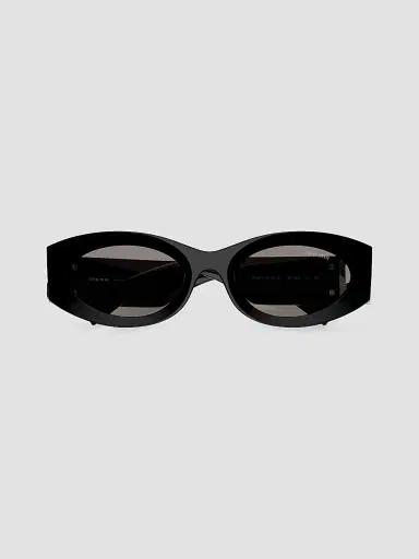 Miu Miu Women's 54MM Oval Sunglasses - Dark Black | Thumbnail 5 Miu Miu Women's 54MM Oval Sunglasses - Dark Black | Thumbnail 5