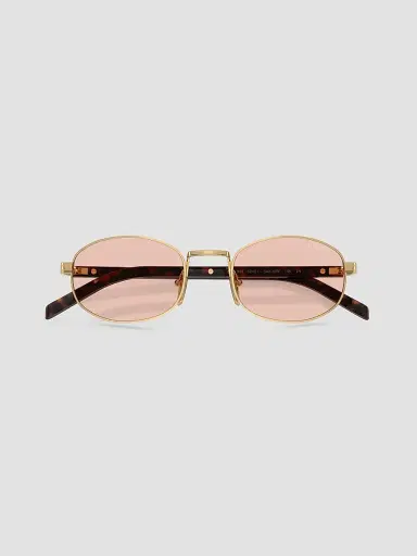 Prada Women's 52MM Oval Sunglasses - Gold | Thumbnail 5 Prada Women's 52MM Oval Sunglasses - Gold | Thumbnail 5