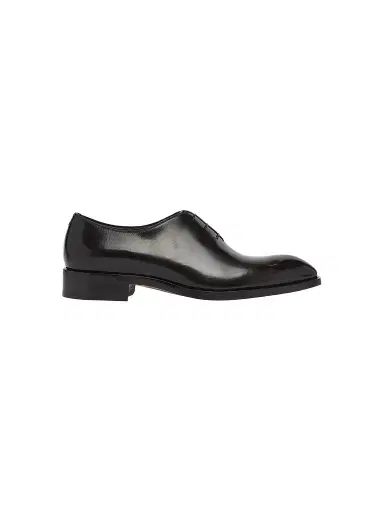 TOM FORD Men's Vincent Burnished Leather Oxfords - Black | Thumbnail 1 TOM FORD Men's Vincent Burnished Leather Oxfords - Black | Thumbnail 1