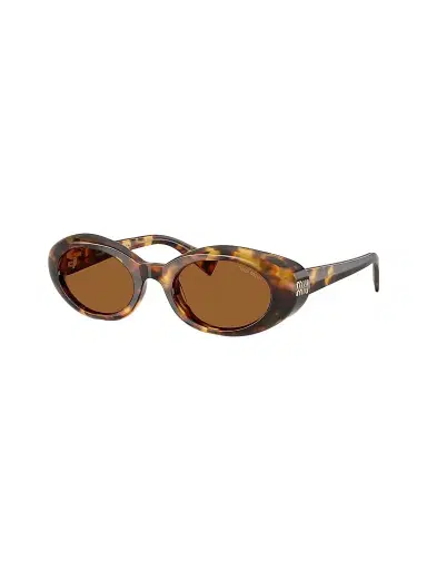 Miu Miu Women's 52MM Oval Sunglasses - Brown | Thumbnail 1 Miu Miu Women's 52MM Oval Sunglasses - Brown | Thumbnail 1