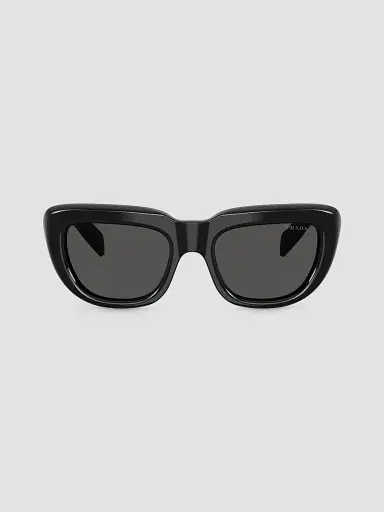 Prada Women's 53MM Rectangular Sunglasses - Black | Thumbnail 2 Prada Women's 53MM Rectangular Sunglasses - Black | Thumbnail 2